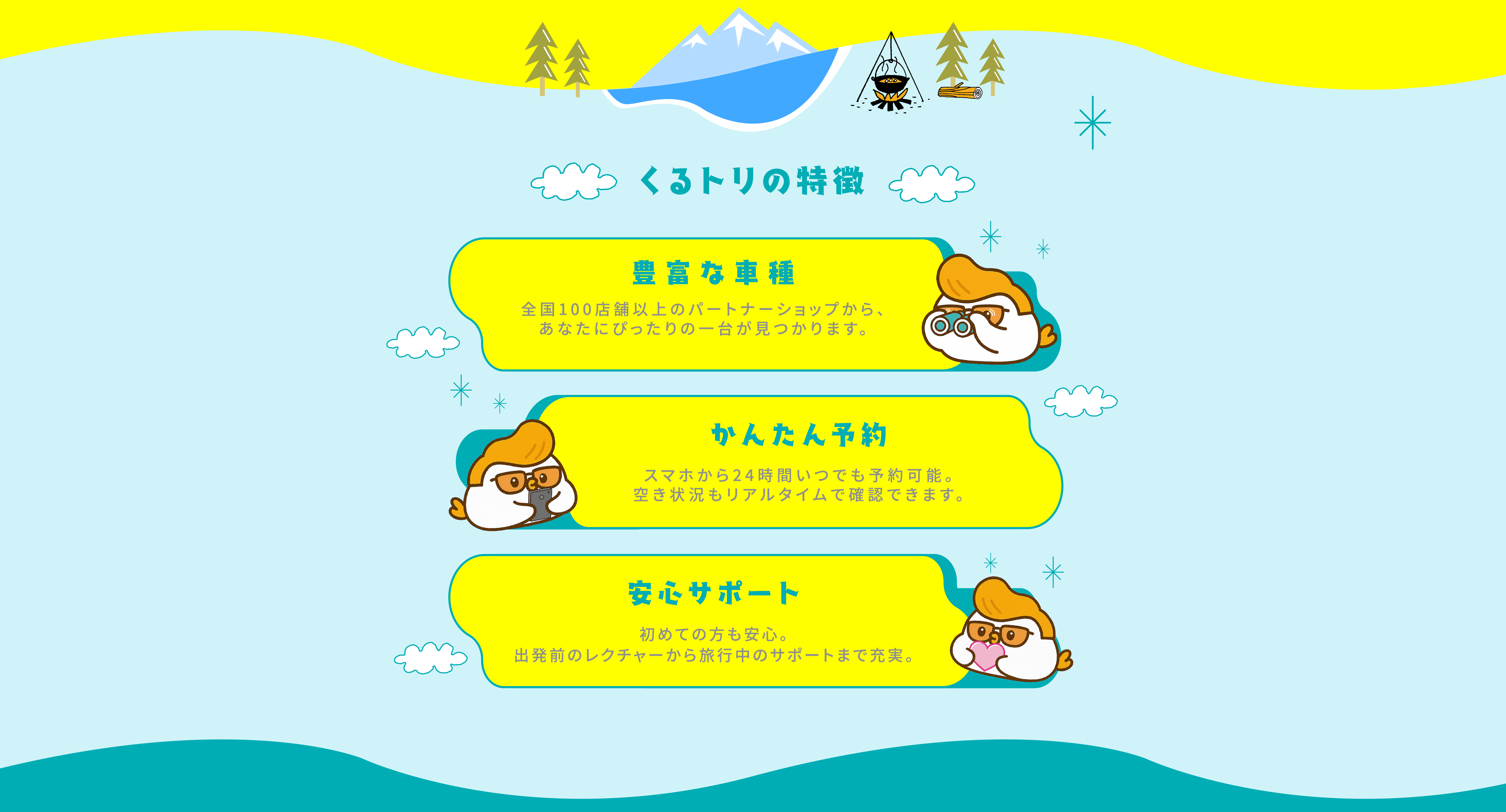 くるとりの特徴